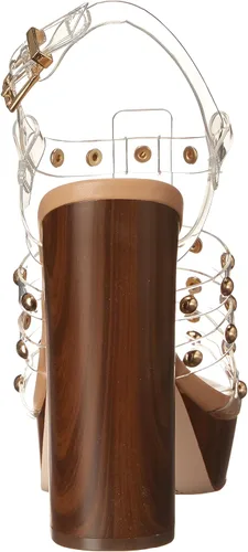 Vista 3 de Jessica Simpson Rienne - Sandalias de tacón gladiador con plataforma enjaulada para mujer