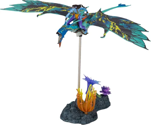 Vista 8 de McFarlane Toys Avatar: El Camino del Agua - Banshee Rider Neytiri