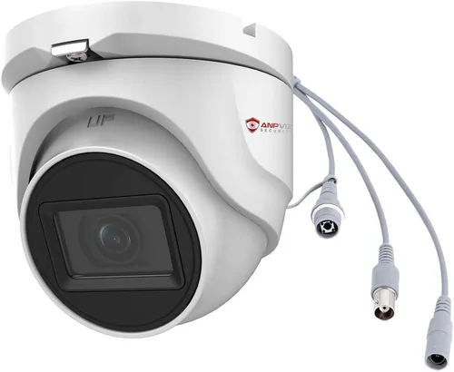 Vista 7 de Anpviz Cámara CCTV analógica 1080P HD 4 en 1 (TVI/AHD/CVI/960H CVBS), 4X enfoque manual/zoom cámara analógica 0.110-0.472 in lente varifocal, 36