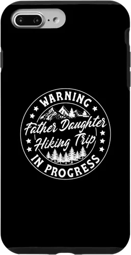 Vista 12 de Warning Father Daughter Hiking Trip in Progress Case for iPhone 17