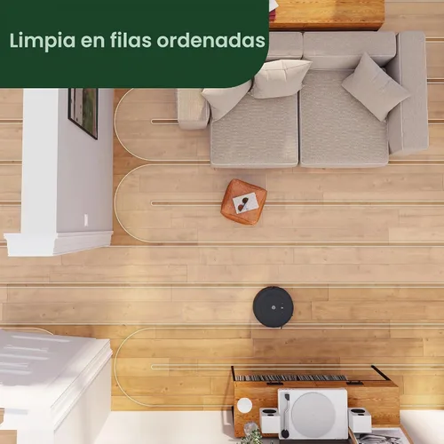Vista 6 de iRobot Roomba Combo Robot Aspiradora y Trapeadora (Y0110) - Fácil de usar, Succión Power-Lifting, Aspira y trapea, Limpieza Multisuperficie