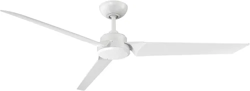Vista 17 de Roboto - Ventilador de techo inteligente de 3 aspas para interiores y exteriores, aluminio cepillado de 52 pulgadas con control remoto, funciona