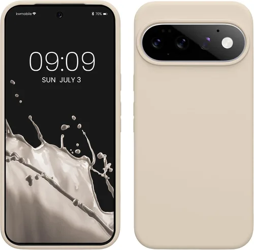 Vista 127 de kwmobile Funda Compatible con Google Pixel 6 - Funda de teléfono de silicona de TPU con acabado suave - Océano Profundo