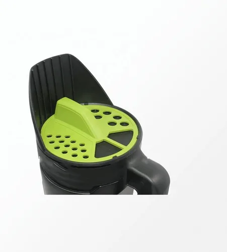 Vista 2 de TIPU Esparcidor Agitador de Mano, Esparcidor Manual para Semillas de Césped, Fertilizante y Alimento para Plantas, Sal para Nieve, Hielo