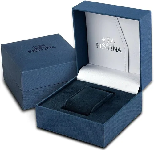 Vista 2 de Festina F205222 - Reloj de bicicleta para hombre color azul pulsera Azul Patchwork Pulsera