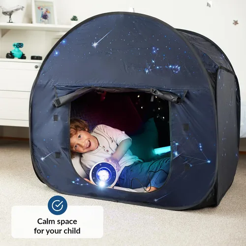 Vista 2 de Tienda de campaña sensorial Esquina tranquila para que los niños jueguen y se relajen Esquina sensorial Ayuda con autismo, SPD, ansiedad
