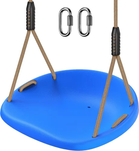 Vista 11 de SELEWARE Juego de soportes de columpio de alta resistencia, kit de accesorios de columpio con marco A, 1 soporte medio y 2 soportes de base