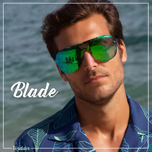Vista 4 de Blade Mirrored XL Gafas de sol de gran tamaño para hombres - Bold Looks para hombres de moda