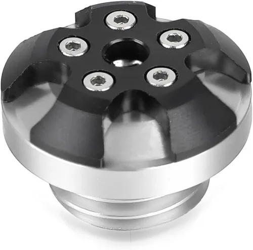 Vista 23 de Fuel Gas Tank Cap Cover for YA&MAHA TMAX 500 530 560 MT-03 MT FZ 09 Motorcycle Oil Cup Filter Fuel Filler Tank Cover Cap