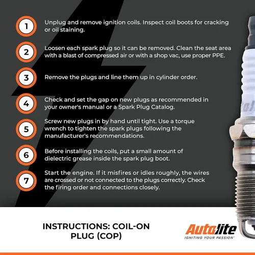 Vista 8 de Autolite Iridium XP - Bujías de repuesto para automóviles, XP105 (paquete de 4)