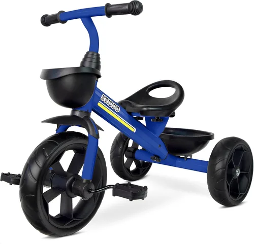 Vista 10 de KRIDDO - Triciclo para niños de 2 a 5 años - Regalo para niños pequeños - Negro