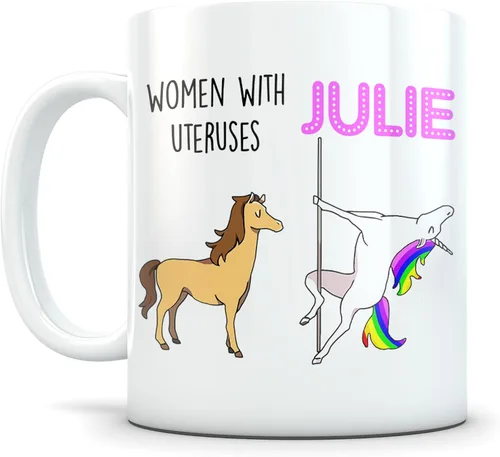 Vista 2 de Taza de café de regalo para cirugía de útero, recuperación de histerectomía "Get Well Soon" para mujeres, taza personalizada de 11 onzas