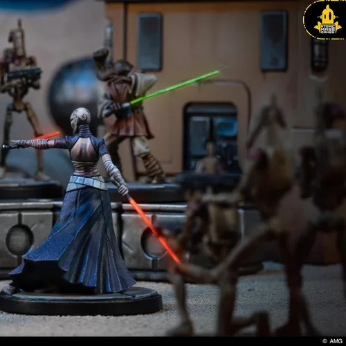 Vista 7 de Star Wars Shatterpoint Wisdom of The Council Squad Pack - Juego de miniaturas de mesa, juego de estrategia para niños y adultos, a partir de 14