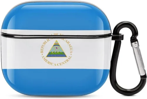 Vista 16 de Funda protectora con Bluetooth de cuerpo completo de la bandera rumana para AirPods 3, funda con llavero impreso completo