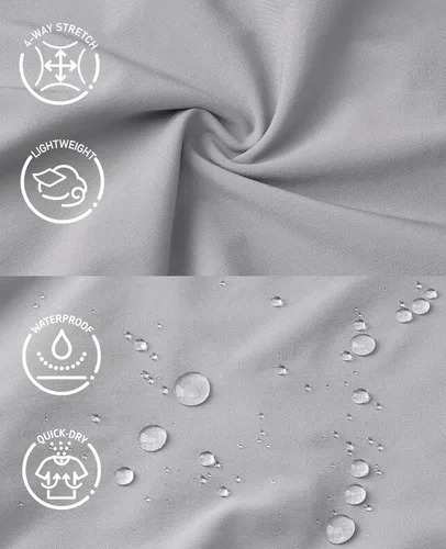 Vista 3 de MIER Pantalones cortos deportivos para correr de 5 pulgadas para hombre con bolsillos, de secado rápido, ligeros, pantalones cortos de entrenamiento