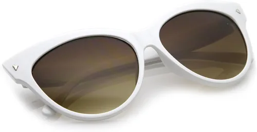 Vista 4 de zeroUV - Gafas de sol de ojo de gato de moda vintage de gran tamaño de 2.323in