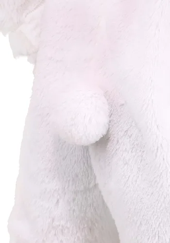 Vista 7 de Enchanting Bunny Adventure Kids Costume Faux Fur Jumpsuit, Ears, Tail & More
