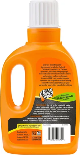 Vista 2 de Dead Down Wind Natural Woods - Detergente para ropa, 20 onzas