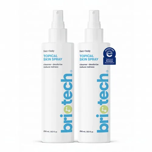 Vista 17 de BRIOTECH Aerosol Tópico para la Piel, Spray de Ácido Hipocloroso para Piel Sensible, Bruma Facial HOCl, Apoyo Total del Cuerpo Contra la Irritación