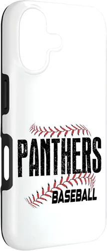 Vista 3 de Panthers Baseball Mom Sports Game Day School Spirit Panther Case for iPhone 17