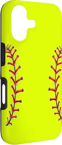 Vista 3 de Cool Softball Threads Design for Team Player Coaches Parents Case for iPhone 17