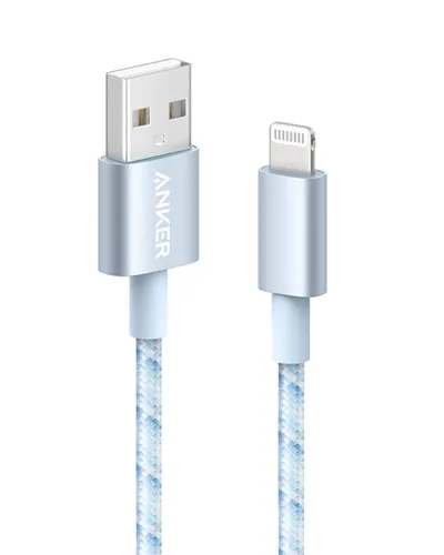 Vista 13 de Anker - Cable USB A a Lightning, certificado MFi (paquete de 1, 3.3 pies, negro)