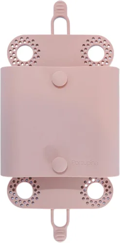 Vista 6 de Porcupine Recogedor de Pelo de Ducha para Pared, Diseño Moderno de Silicona Recoge y Oculta el Pelo Mojado en el Baño, Previene Desagües Obstruidos