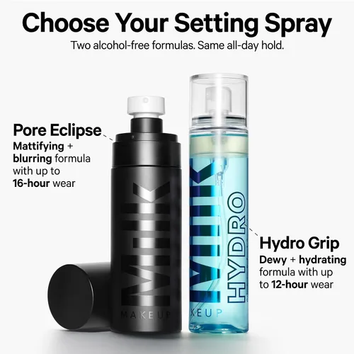 Vista 7 de Milk Makeup Pore Eclipse Matte Setting Spray – Blurs Pores, Controls Shine + Sets Makeup for Up to 16 Hours – Long-Lasting, Oil + Alcohol-Free