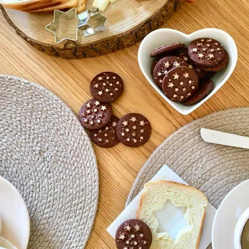 Vista 6 de Mulino Bianco Pan Di Stelle Galletas de cacao con estrellas de azúcar, 7.05