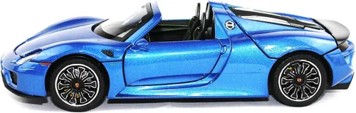 Vista 4 de Motor city classics 1:24 2010 Porsche 918 Spyder - Azul - Diecast Óptimo