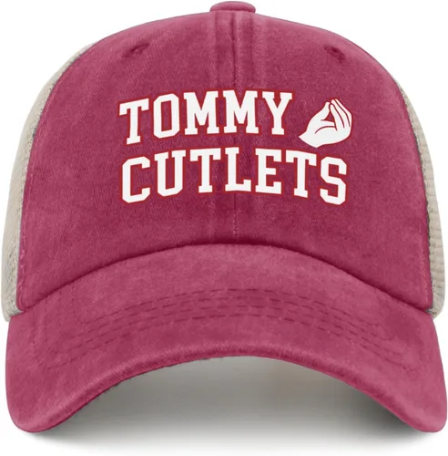Vista 12 de Tommy Cutlets - Sombrero de camionero para mujer, divertido sombrero de malla para otoño