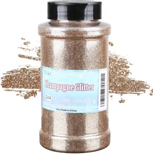 Vista 20 de TORC - Purpurina fina negra de 4 oz, polvo de purpurina para vasos, manualidades de resina, slime, cosméticos, pintura de uñas, decoración