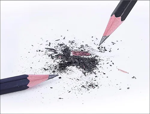 Vista 4 de Lápices de bocetos, pinturas artísticas, lápices de madera, lápices profesionales, 12 unidades (súper suaves)