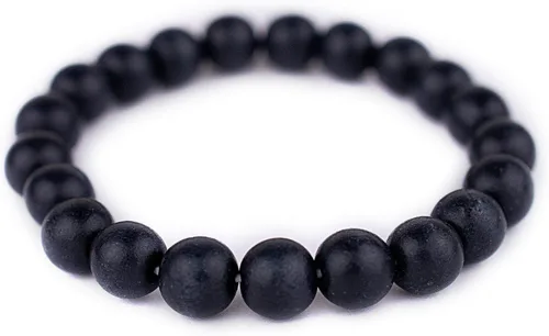 Vista 67 de Pulsera de cuentas de madera