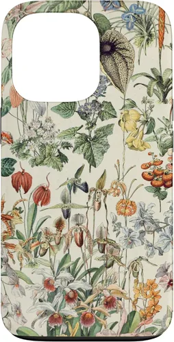Vista 9 de Cute Flowers Vintage Botanical Flower Illustration Case for iPhone 17