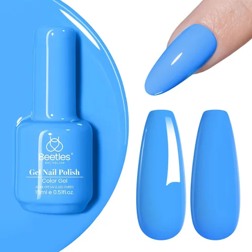 Vista 42 de Beetles - Esmalte de uñas en gel, 1 unidad de 0.5 onzas fluidas (15ml), extracción por remojo, arte de uñas, estética de manicura, bricolaje, curado
