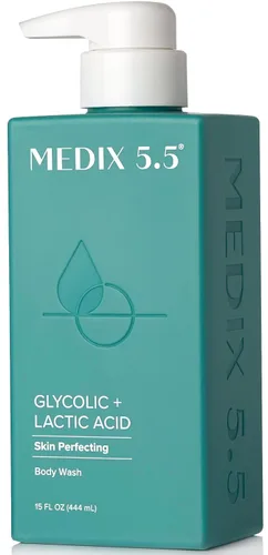 Vista 23 de MEDIX - Juego de 3 piezas para el cuidado de la piel antienvejecimiento Limpiador facial y corporal espumoso exfoliante con ácido glicólico AHA +