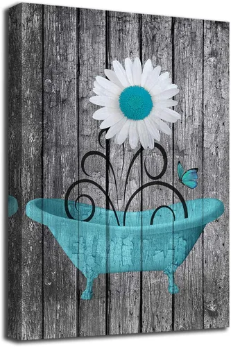 Vista 12 de Arte de pared inspirador con citas motivacionales, 7 reglas de la vida, impresiones en lienzo de tablero de madera, pintura en lienzo con citas