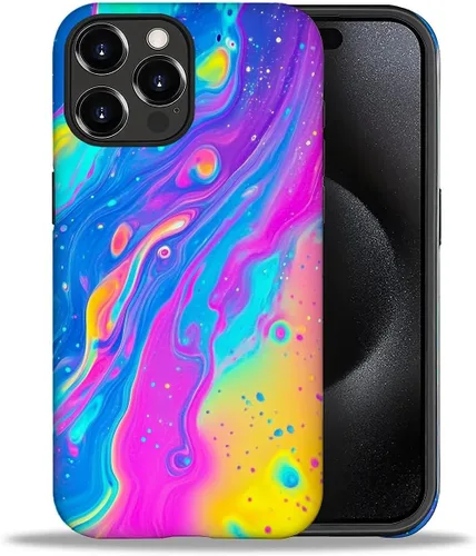 Vista 43 de DAIZAG Funda compatible con iPhone 11, hermoso color arena, patrón completo, carcasa rígida híbrida de plástico TPU + funda de protección