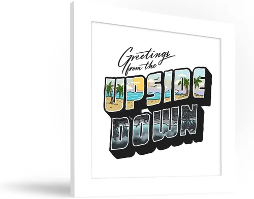 Vista 2 de Trends International Gallery Pops Netflix Stranger Things: Season 4 - Póster de pared de Greetings From Wall Art, 12 x 12 pulgadas, versión Versión