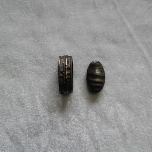 Vista 10 de Espada samurái japonesa KOSHIRAE – Aleación de Fuchi Kashira 01-44