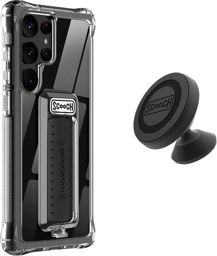 Vista 57 de Scooch Wingman - Funda con función atril para Samsung Galaxy S9 [protección contra caídas de 10 pies] [soporte bidireccional] funda protectora a
