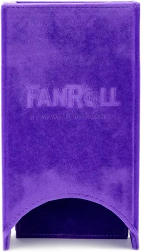 Vista 9 de FanRoll - Torre de dados plegable: negro, juego de rol, accesorios para Dungeons and Dragons