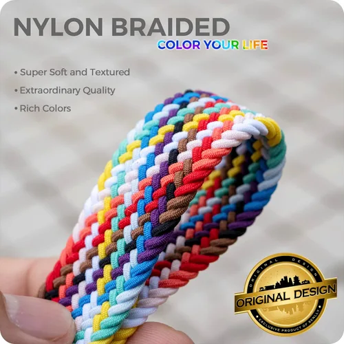 Vista 2 de Cordón de pulsera, soporte elástico para llavero, diseño elástico original anticaída