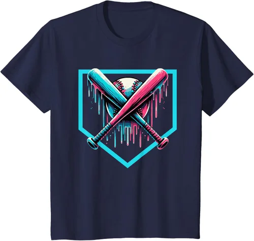 Vista 29 de Drip Boys Bate de béisbol y camiseta