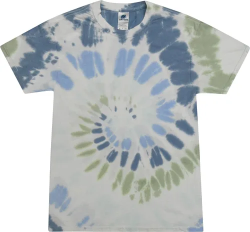 Vista 75 de Colortone Camisetas Tie Dye para Hombre y Mujer - Camisetas de manga corta unisex Tie-Dye para adultos Acadia