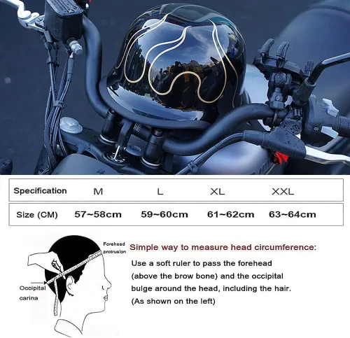 Vista 7 de Medio casco de motocicleta alemana vintage, aprobado por DOT, para adultos, hombres y mujeres, casco retro abierto, con hebilla ajustable