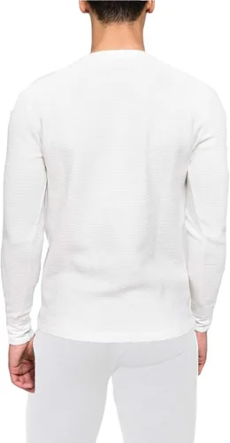Vista 2 de Place and Street - Conjunto de ropa interior térmica de algodón para hombre camisa y pantalones largos interiores