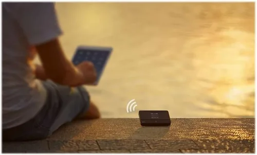 Vista 2 de TP-LINK M7350 - Móvel Hotspot - 4G LTE - 150 Mbps - 802.11n
