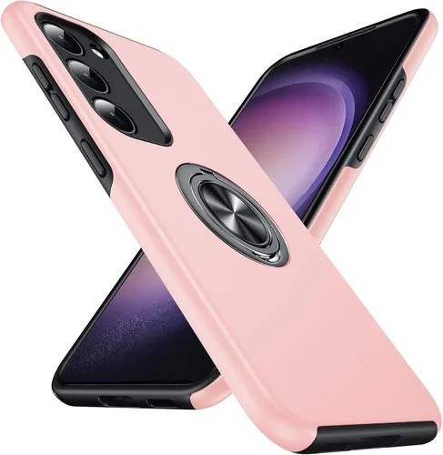 Vista 48 de Anqrp Funda para Samsung Galaxy A53 con soporte de anillo, color negro